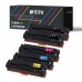 TCTK Toner 125A 128A CRG-716 sada 5 ks CMYK (2x černá) kompatibilní s HP Color LaserJet CP1213 CP1214 CP1215 CP1216 CP1217 CP1513n CP1514n CP1515n CP1516n CP1517ni CP1518ni CP1519ni, nahrazuje CB540A